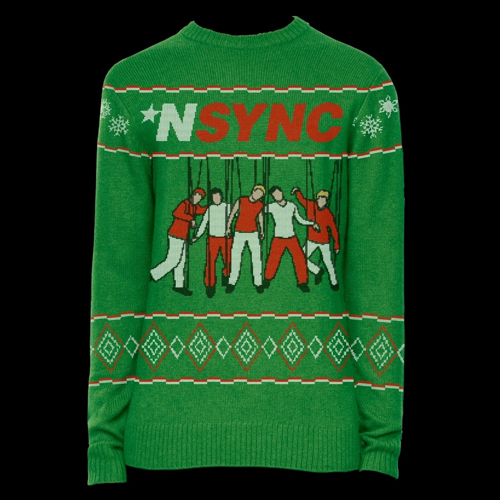 In search of this Nsync Christmas Sweater